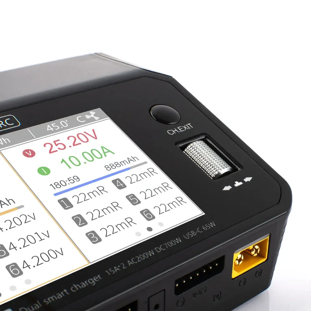 ToolkitRC M6DAC Dual Channel 7 - đánh giá và giá Toolkitrc M6Dac Smart Charger